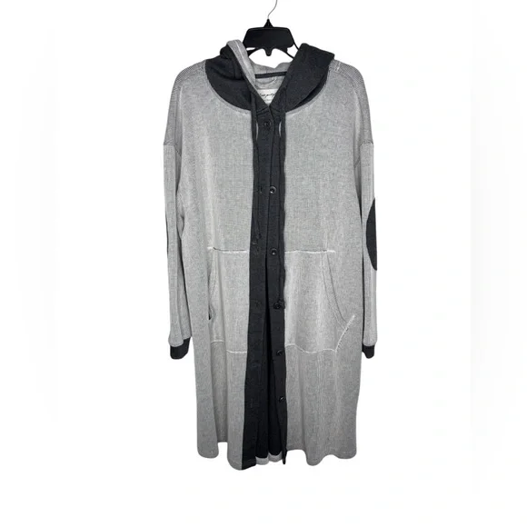 Free People Tomorrows Sweatshirt Cardigan Small - Picture 5 of 9